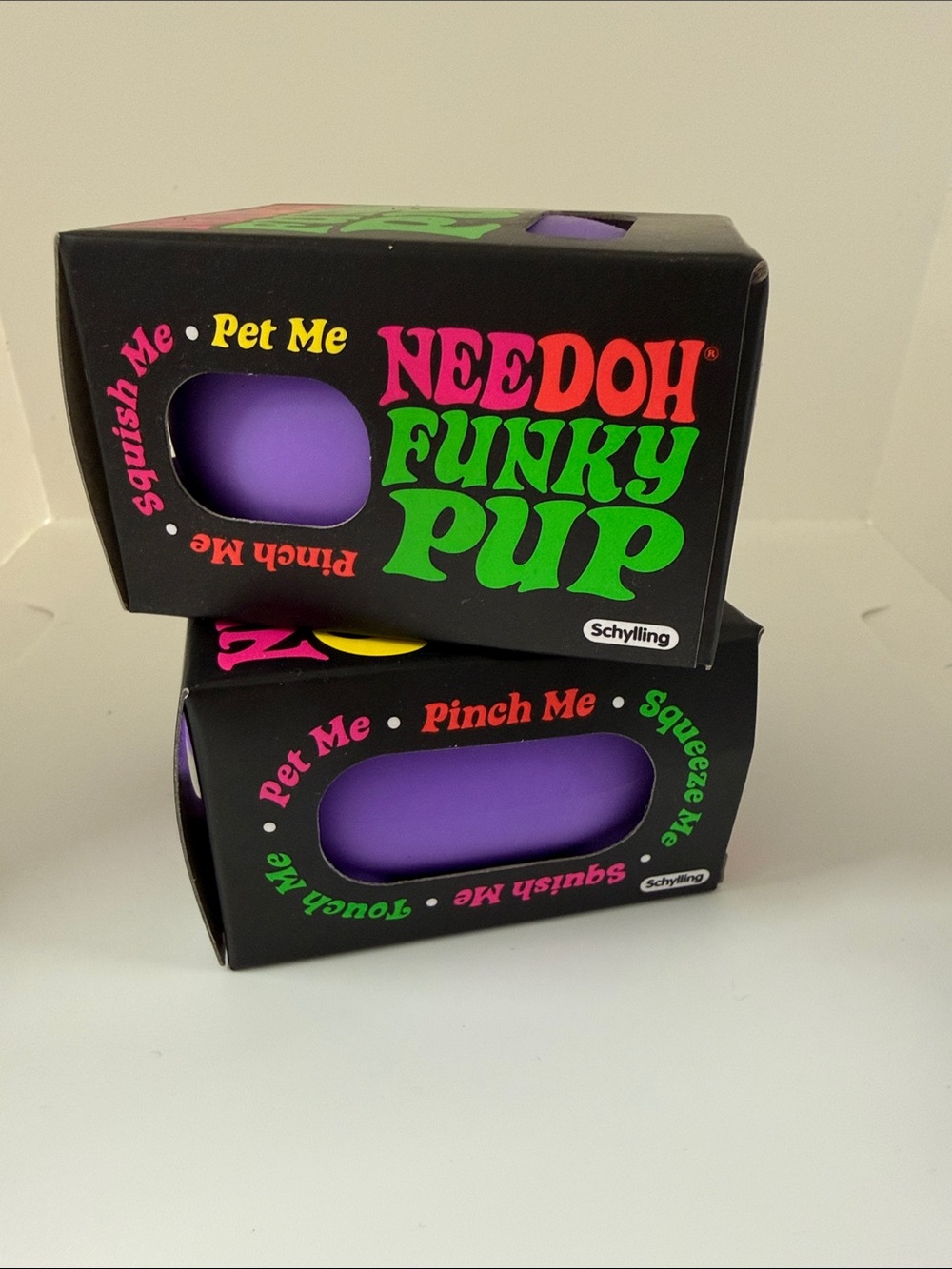 NeeDoh Funky Pup ~ Purple ~ Lot of 1 Only